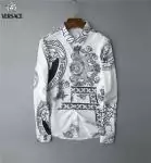 chemise versace homme solde medusa logo xxxl white